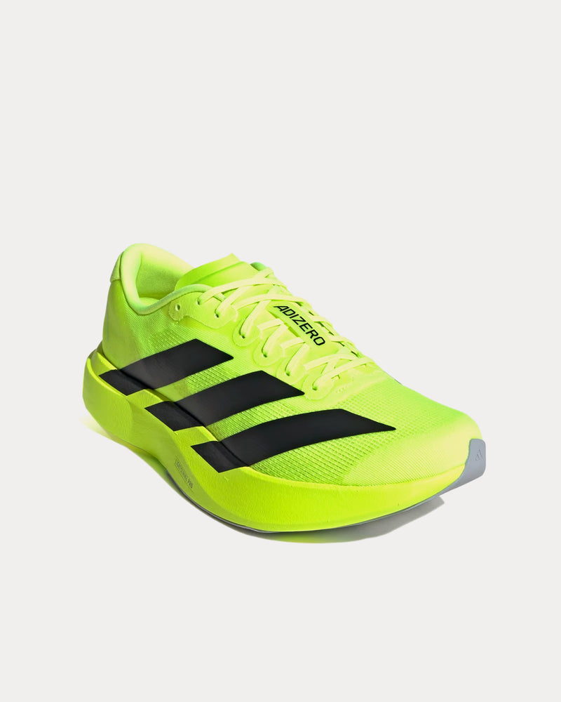 Adidas Adizero EVO SL Lucid Lemon / Core Black / Matte Silver Running Shoes - 3