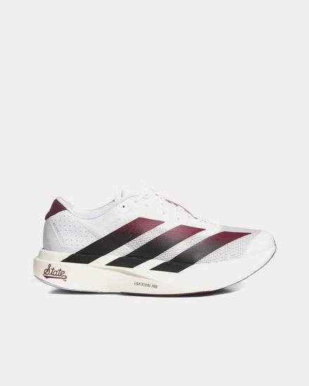 Adidas Adizero EVO SL 'Mississippi St Bulldogs' Cloud White / Core Black / Team Maroon Running Shoes - 1