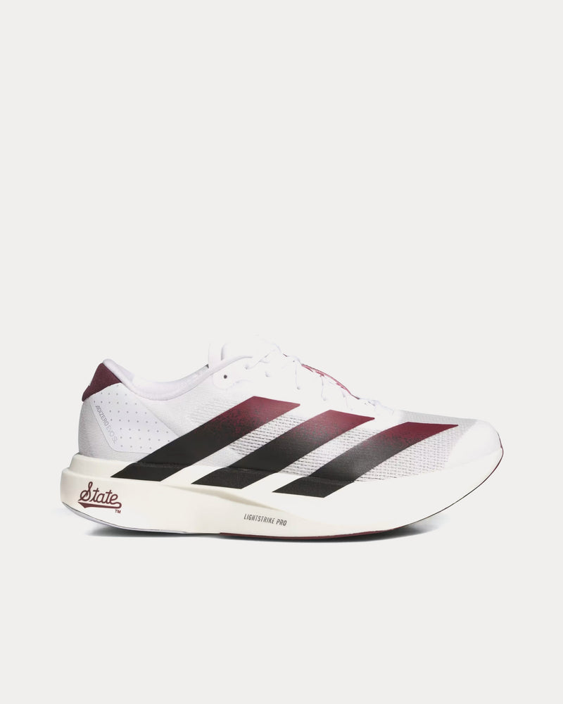 Adidas Adizero EVO SL 'Mississippi St Bulldogs' Cloud White / Core Black / Team Maroon Running Shoes - 1