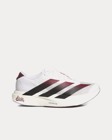 Adidas Adizero EVO SL 'Mississippi St Bulldogs' Cloud White / Core Black / Team Maroon Running Shoes