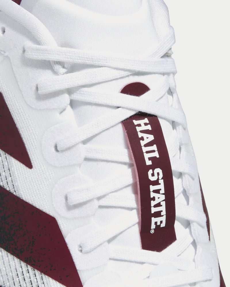 Adidas Adizero EVO SL 'Mississippi St Bulldogs' Cloud White / Core Black / Team Maroon Running Shoes - 2