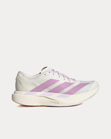 Adidas Adizero EVO SL Off White / Bliss Lilac / Ice Lavender Running Shoes - 1
