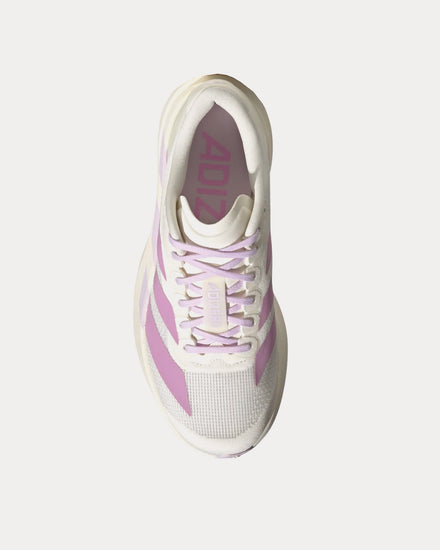 Adidas Adizero EVO SL Off White / Bliss Lilac / Ice Lavender Running Shoes - 2