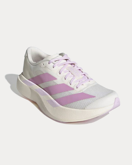 Adidas Adizero EVO SL Off White / Bliss Lilac / Ice Lavender Running Shoes - 3