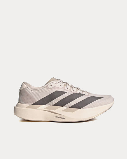 Adidas Adizero EVO SL Putty Mauve / Charcoal / Iron Metallic Running Shoes - 1