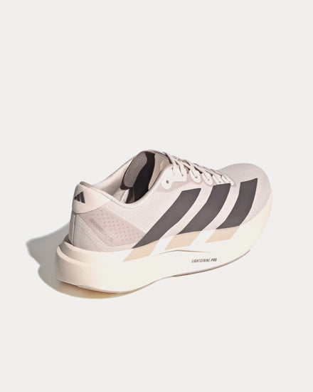 Adidas Adizero EVO SL Putty Mauve / Charcoal / Iron Metallic Running Shoes - 4