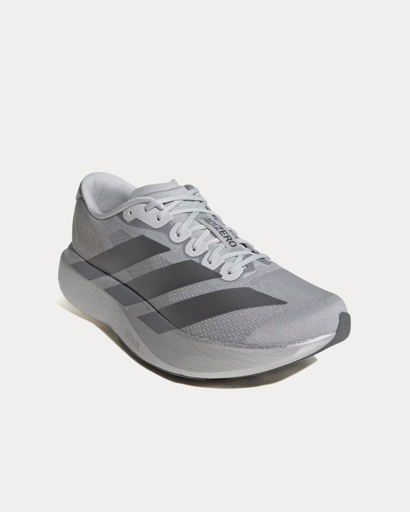 Adidas Adizero EVO SL Silver Metallic / Iron Metallic / Halo Silver Running Shoes - 3