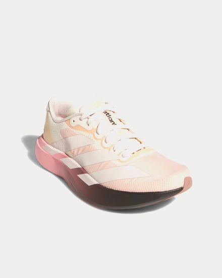 Adidas x The Whitaker Group Adizero EVO SL 'Do Not Duplicate 404 Peachtree' Warm Vanilla / Powder Coral / Aurora Coffee Running Shoes - 3