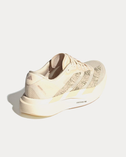 Adidas Adizero EVO SL Wonder White / Crystal Linen / Wonder Taupe Running Shoes - 4