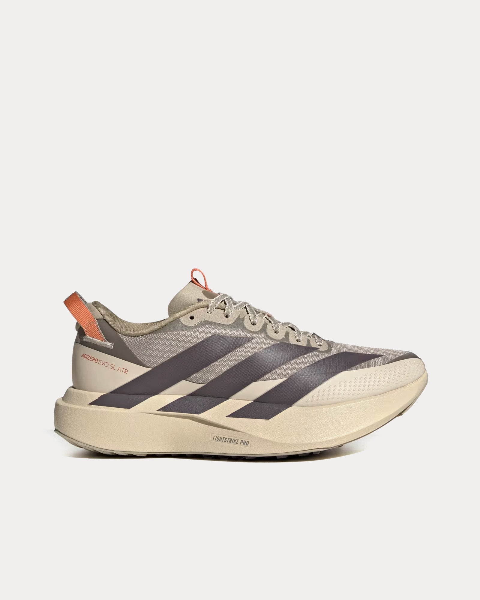 Adidas Women's Adizero EVO SL ATR Wonder Cargo / Grey Strata / Crystal  Linen Running Shoes