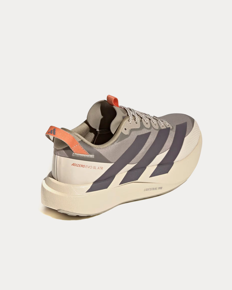 Adidas Women's Adizero EVO SL ATR Wonder Cargo / Grey Strata / Crystal  Linen Running Shoes