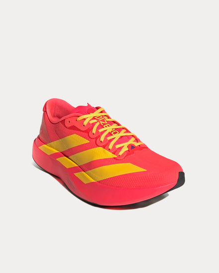 Adidas Adizero EVO SL Lucid Red / Bold Gold / Semi Lucid Blue Running Shoes - 3
