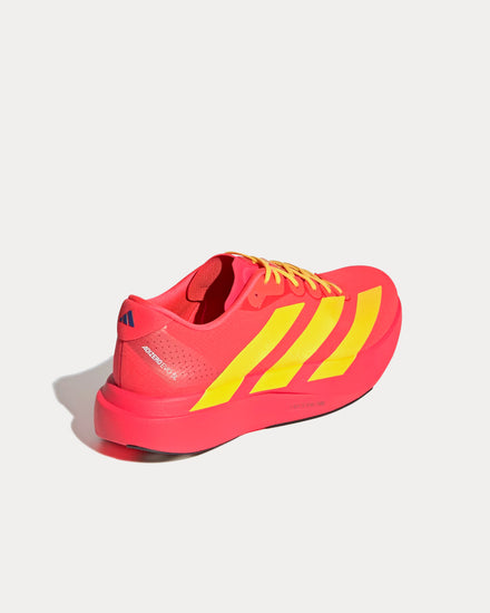 Adidas Adizero EVO SL Lucid Red / Bold Gold / Semi Lucid Blue Running Shoes - 4
