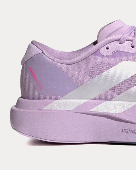 Adidas Adizero EVO SL Powder Plum / Zero Metalic / Shock Pink Running Shoes - 2