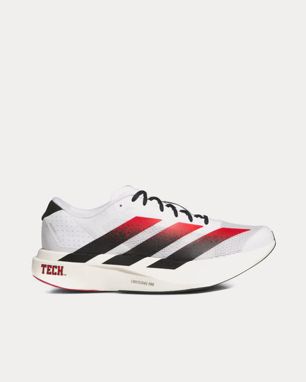 Adidas Men's Adizero EVO SL 'Texas Tech Red Raiders' Cloud White / Core Black / Team Power Red Running Shoes Adidas Men's Adizero EVO SL 'Texas Tech Red Raiders' Cloud White / Core Black / Team Power Red Running Shoes