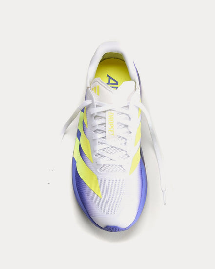 Adidas Adizero Dropset Pro Blue / Solar Lemon / Solar Purple Training Shoes - 2