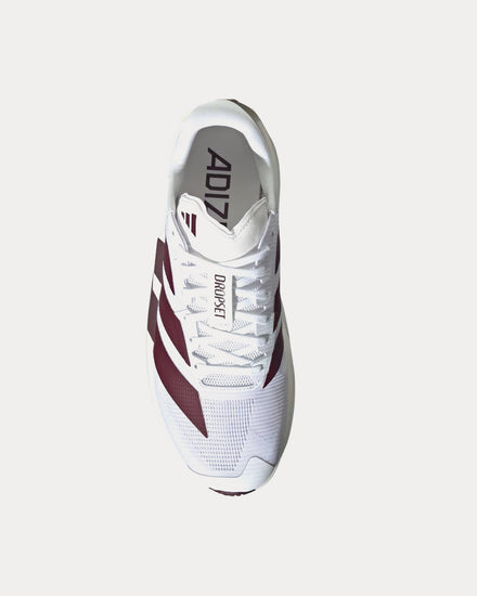 Adidas Adizero Dropset Pro Cloud White / Maroon / Cloud White Training Shoes - 2