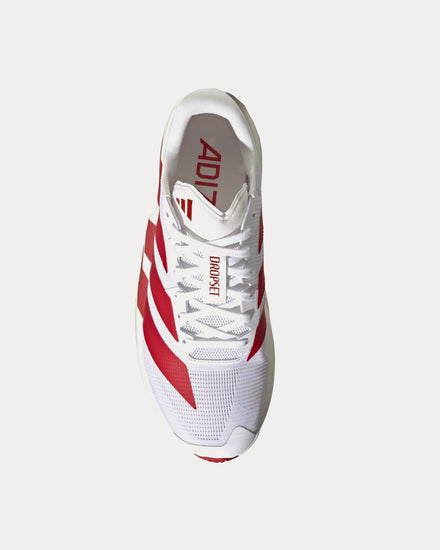 Adidas Adizero Dropset Pro Cloud White / Team Power Red 2 / Iron Metallic Training Shoes - 2