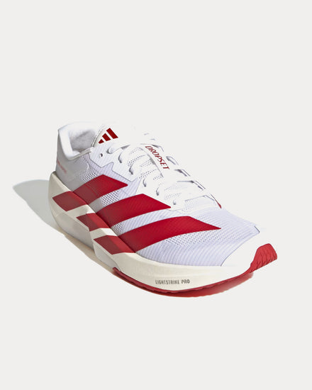Adidas Adizero Dropset Pro Cloud White / Team Power Red 2 / Iron Metallic Training Shoes - 3