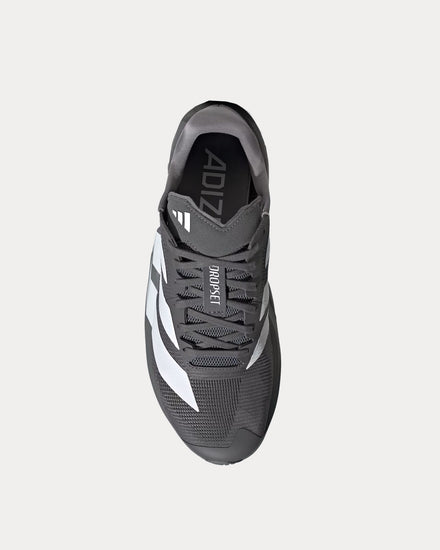 Adidas Adizero Dropset Pro Grey Four / Cloud White / Iron Metallic Training Shoes - 2