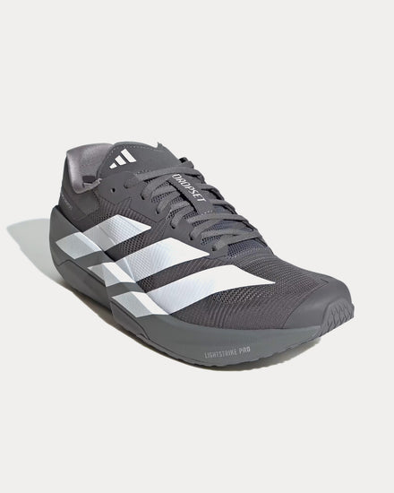 Adidas Adizero Dropset Pro Grey Four / Cloud White / Iron Metallic Training Shoes - 3