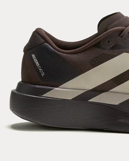 Adidas Adizero EVO SL Aurora Coffee / Putty Beige / Beige Running Shoes - 3