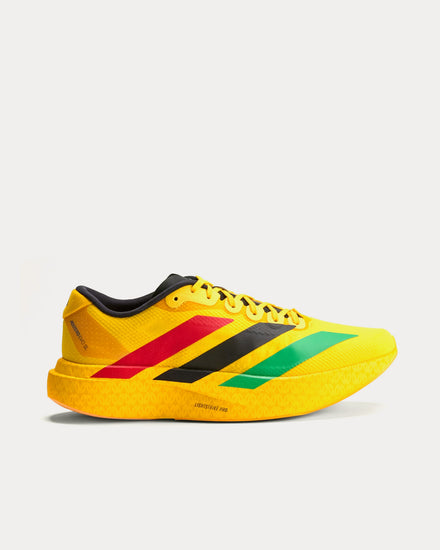 Adidas Adizero EVO SL 'Bob Marley' Bold Gold / Vivid Green / Pure Ruby Running Shoes - 1