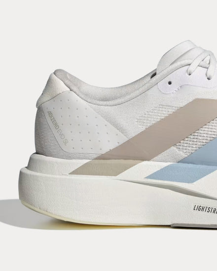 adidas gazelle silver green womens Adidas Men's Adizero EVO SL Crystal White / Wonder Blue / Wonder Blue  Running Shoes
