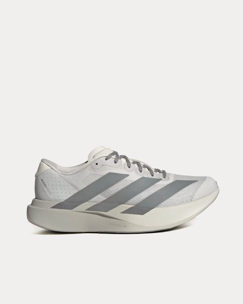 Adidas Men's Adizero EVO SL Grey One / Grey Three / Iron Metallic Running  Shoes