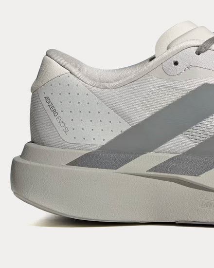 Adidas Adizero EVO SL Grey One / Grey Three / Iron Metallic Running Shoes - 2