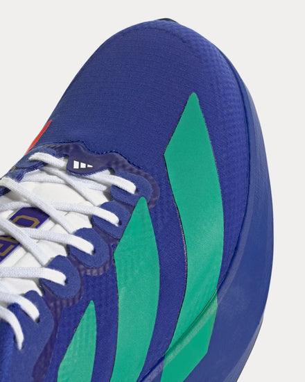 Adidas Adizero EVO SL Lucid Blue / Court Green / Lucid Red Running Shoes - 3