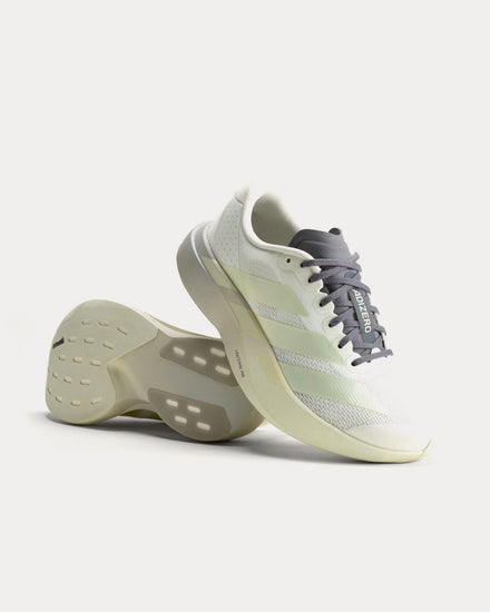 Adidas Adizero EVO SL Off White / Ice Gold Met. / Granite Running Shoes - 3