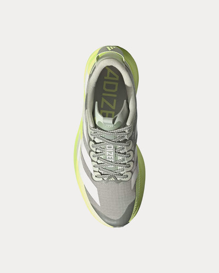 Adidas Adizero EVO SL ATR Halo Green / Zero Metalic / Frozen Lemon Running Shoes - 2
