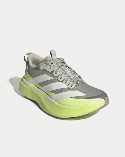Adidas Adizero EVO SL ATR Halo Green / Zero Metalic / Frozen Lemon Running Shoes - 3