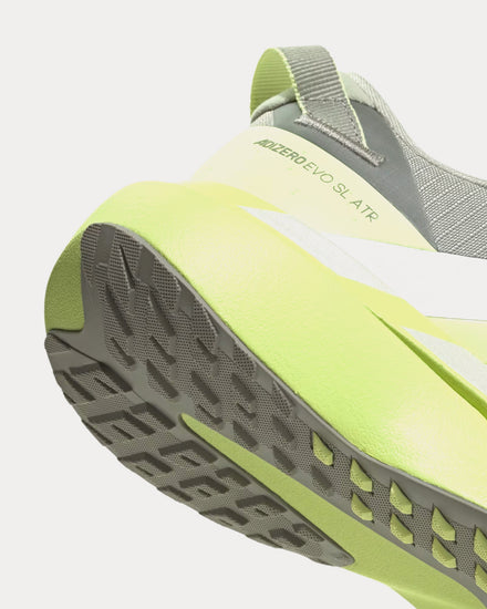 Adidas Adizero EVO SL ATR Halo Green / Zero Metalic / Frozen Lemon Running Shoes - 6