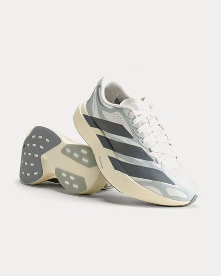 Adidas Adizero Evo SL EXO Cloud White / Grey Four / Wonder Silver Running Shoes - 3