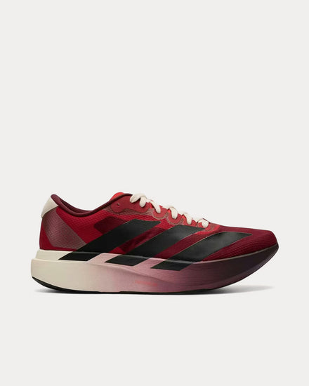 Adidas x The Whitaker Group Unisex Adizero EVO SL 'Do Not Duplicate 404 Peachtree' Red / Black Running Shoes Adidas x The Whitaker Group Unisex Adizero EVO SL 'Do Not Duplicate 404 Peachtree' Red / Black Running Shoes