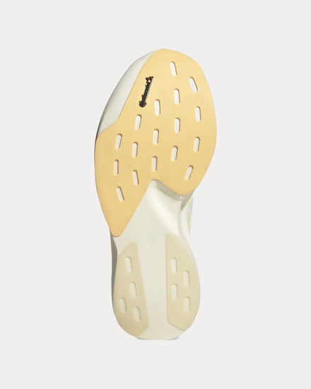 Adidas Adizero EVO SL Woven Cloud White / Ice Tangerine / Off White Running Shoes - 5