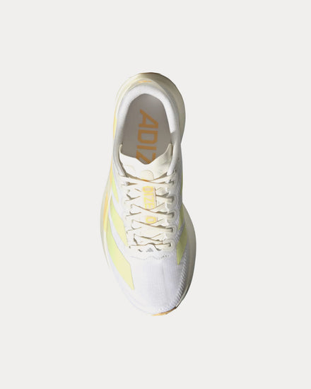 Adidas Adizero EVO SL Woven Cloud White / Ice Tangerine / Off White Running Shoes - 2