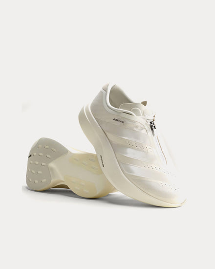 Adidas Adizero EVO SL Zip Core White / Zero Metalic / Orbit Grey Running Shoes - 3
