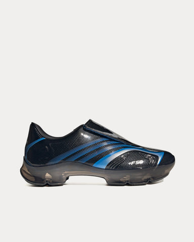 Adidas F50 Walkable Core Black / Lucid Ray Blue / Silver Metallic Slip On Sneakers