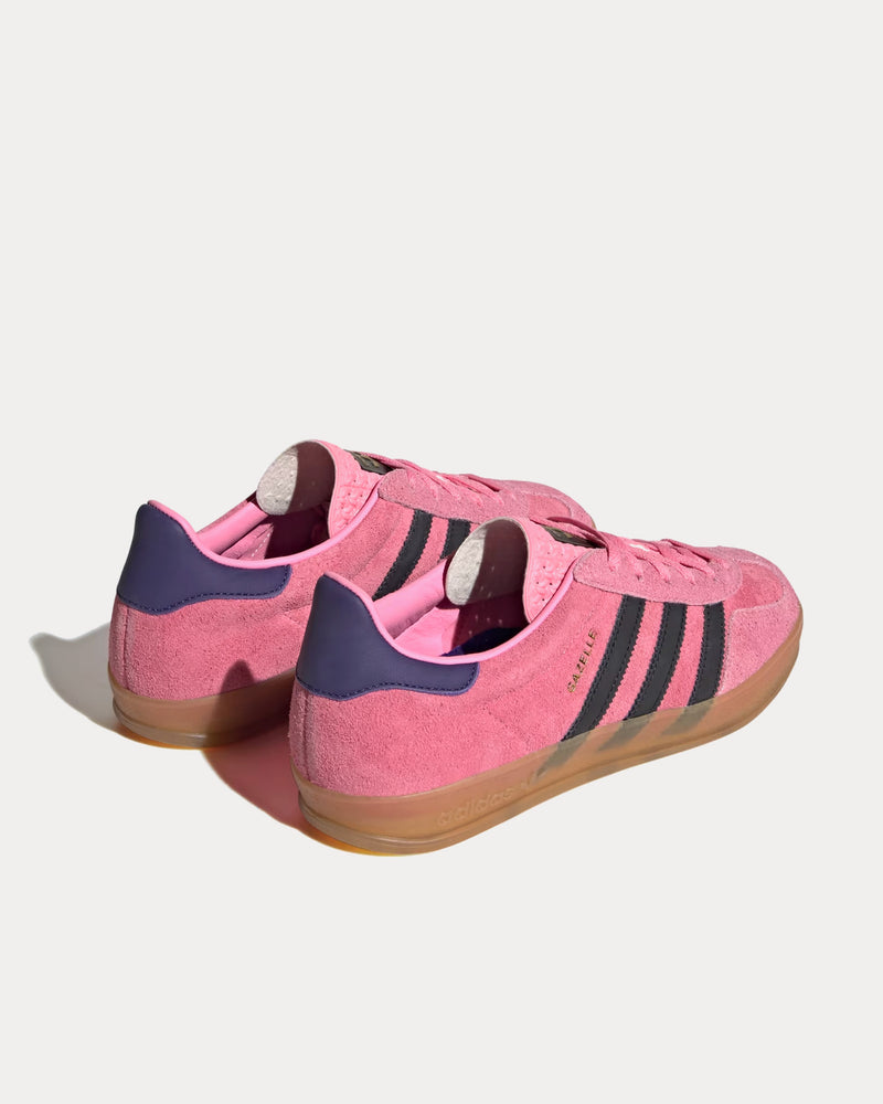 Adidas Gazelle Indoor Bliss Pink / Core Black / Collegiate Purple Low Top Sneakers - 3