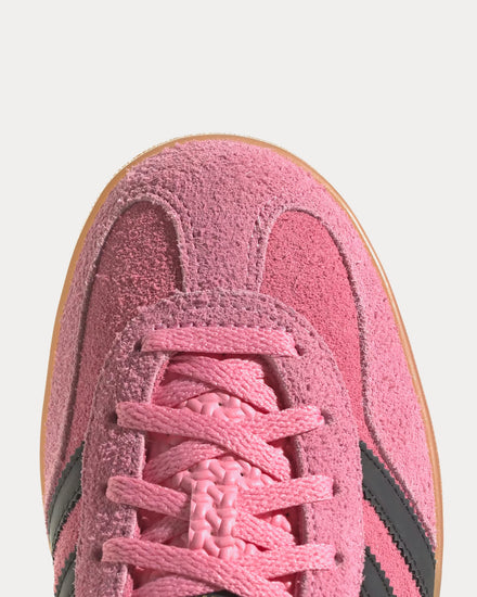 Adidas Gazelle Indoor Bliss Pink / Core Black / Collegiate Purple Low Top Sneakers - 4