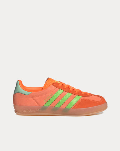 Adidas Gazelle Indoor Clear Mint / Solar Orange / Solar Green Low Top Sneakers