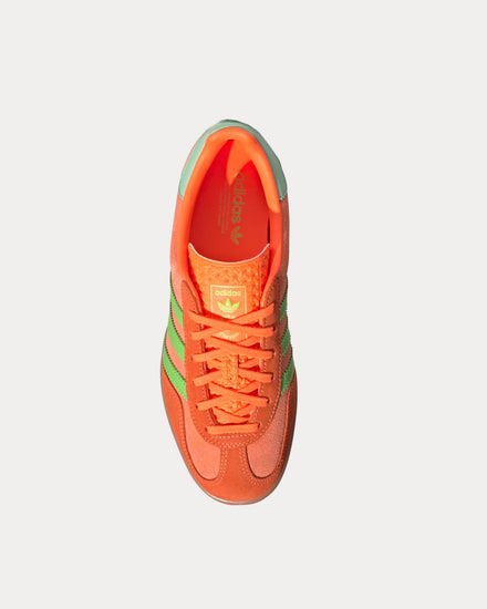 Adidas Gazelle Indoor Clear Mint / Solar Orange / Solar Green Low Top Sneakers - 2