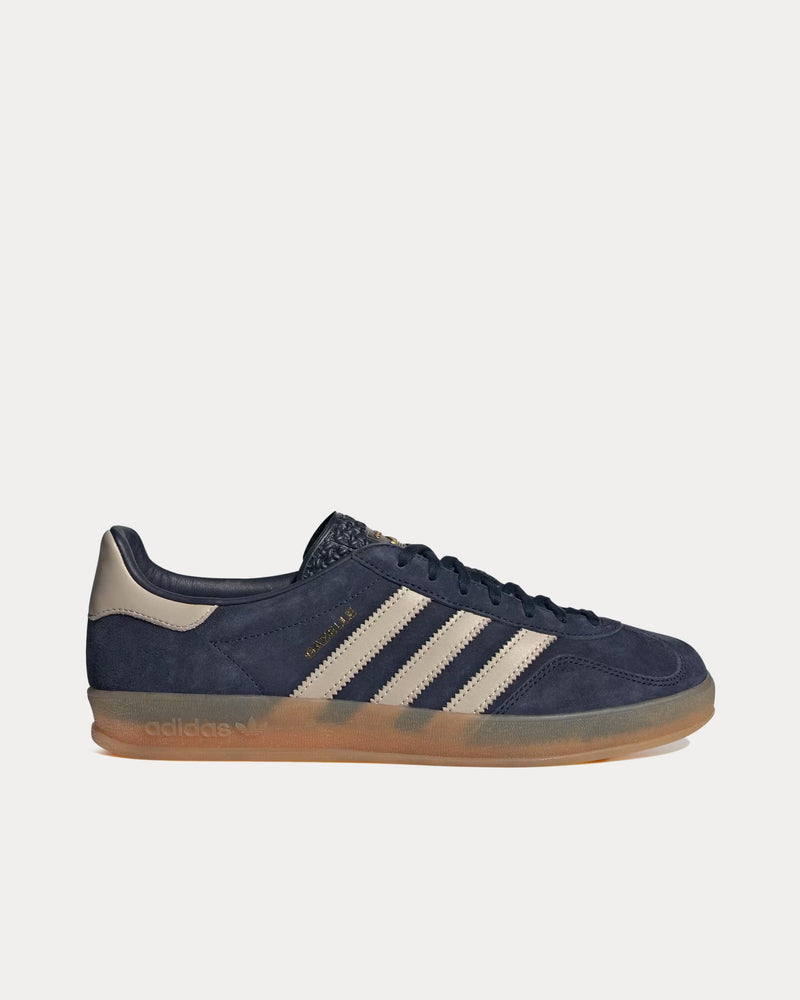 Adidas Gazelle Indoor Legend Ink / Wonder Beige / Gum Low Top Sneakers - 1