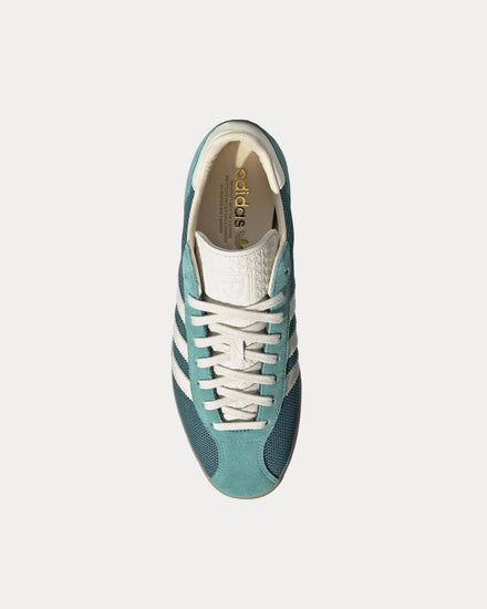 Adidas Gazelle Indoor Pro Preloved Teal / Off White / Warm Sandstone Low Top Sneakers - 2