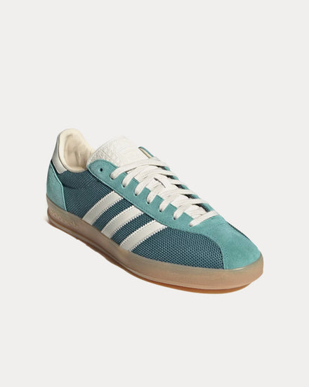Adidas Gazelle Indoor Pro Preloved Teal / Off White / Warm Sandstone Low Top Sneakers - 3