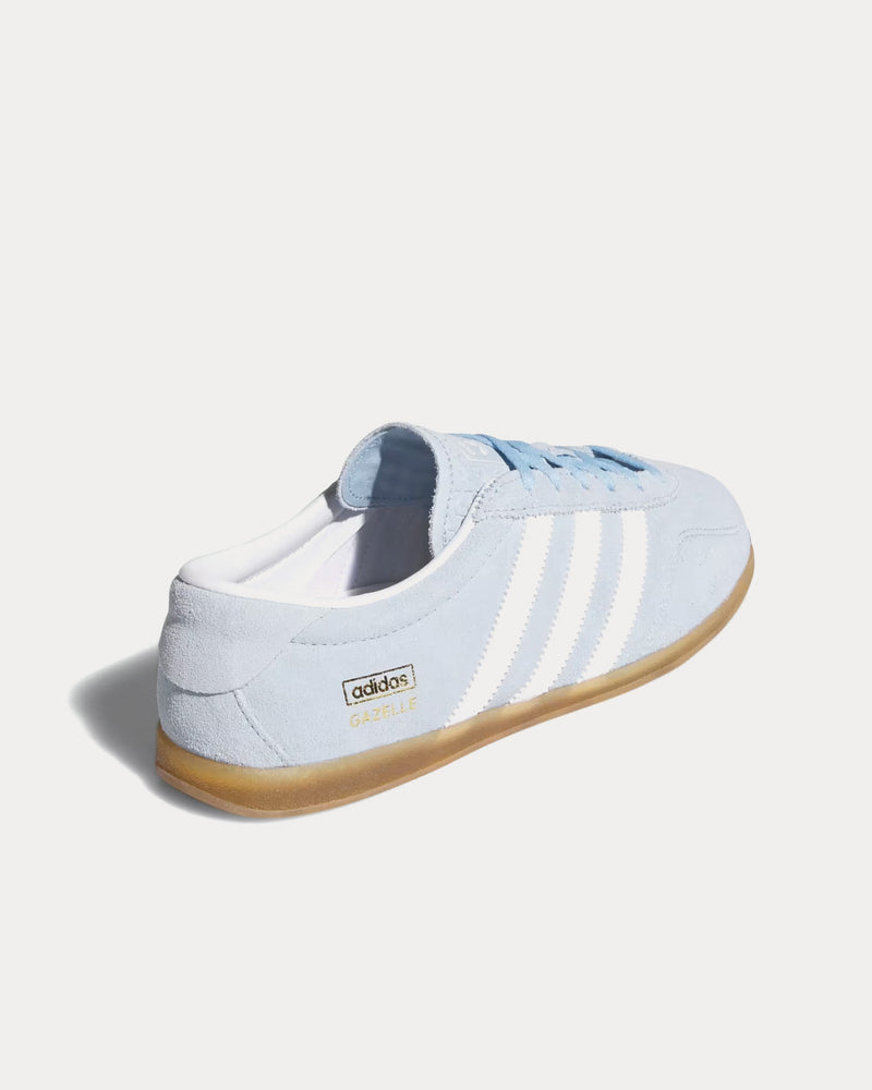 Adidas Gazelle Lo Pro Clear Sky / Cloud White / Gum Low Top Sneakers - 5