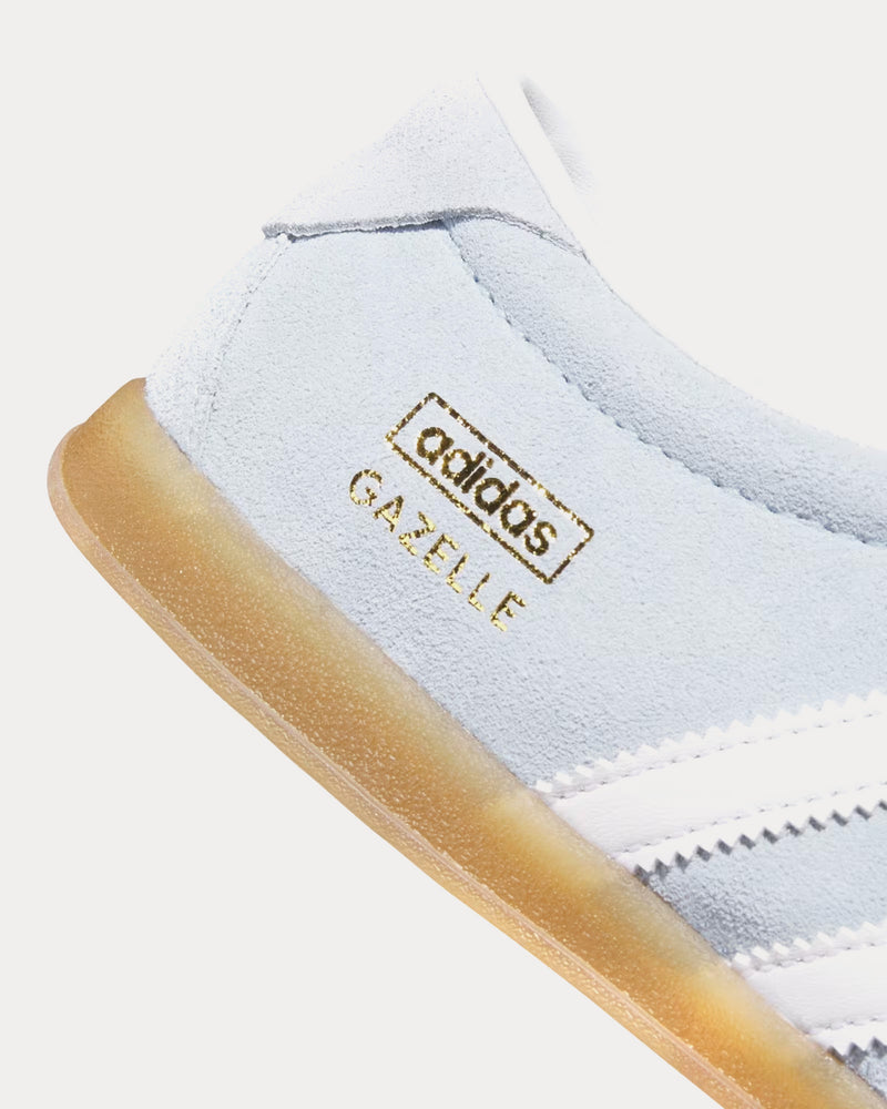 Adidas Gazelle Lo Pro Clear Sky / Cloud White / Gum Low Top Sneakers - 4